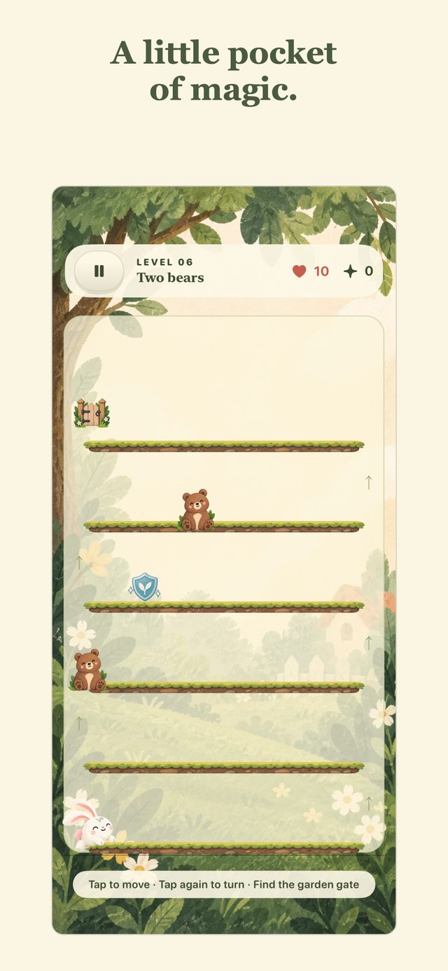 Go Bunny rebuilt: a level featuring collectable power-ups